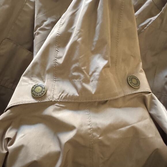 Barbour Men's Thurso Waterproof Detachable-Hood Jacket Tan Size XXL - Picture 8 of 10